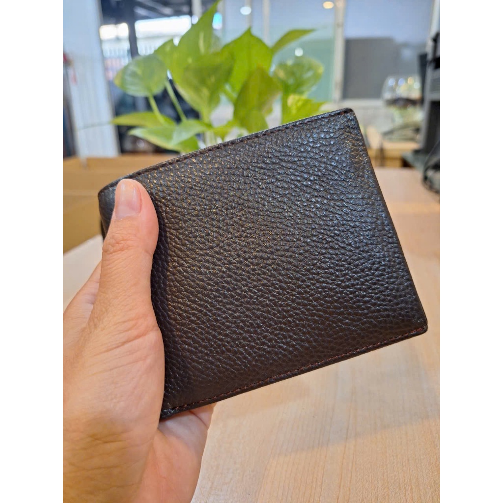 Ví tiền nam da bò khắc tên SAO VIỆT - Ví Nam Khắc Tên Theo Yêu Cầu - In Tặng Ảnh, Fullbox Và Túi Giấ