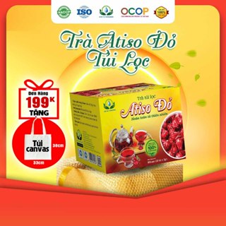 Trà Hoa Atiso Đỏ Siêu Thị Thiên Nhiên - Hộp 30 Túi Lọc