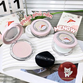 [MENOW] Phấn Phủ Menow Dạng Nén Vỏ Trắng Rabbit Compact Powder Vietnam Edition, 8.5g