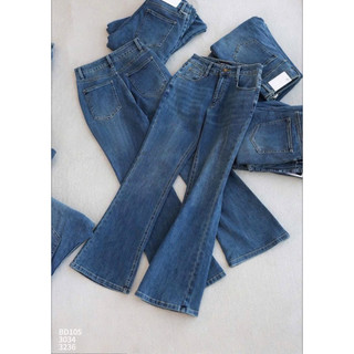 [N.T BIGSIZE] QUẦN JEAN ỐNG ĐỨNG LOE BIGSIZE 32-36 ( 55-85kg )