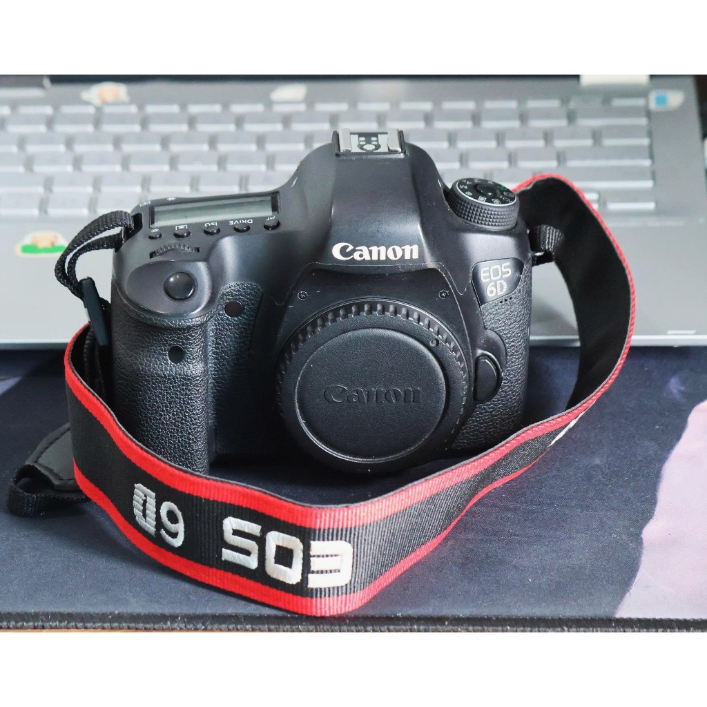 (đã bán - bài viết giới thiệu)Máy ảnh canon 6d (đẹp - bong sơn mặt dưới 1 ít) *Tặng kèm lens 28-80mm - Máy ảnh Canon