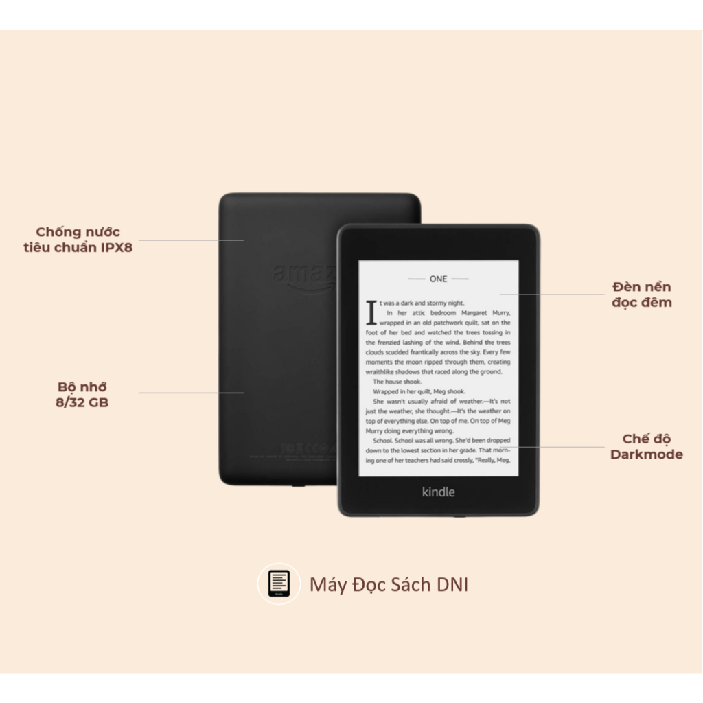 Máy Đọc Sách Kindle Paperwhite 4