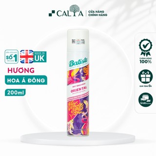 Dầu Gội Khô Batiste Hương Hoa Á Đông Sang Trọng Quý Phái - Batiste Dry Shampoo Pretty & Opulent Oriental 200ml