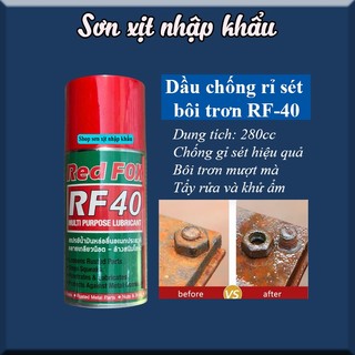 Dầu chống rỉ sét và bôi trơn Lube-40 Bosny - Nhập khẩu Thái Lan