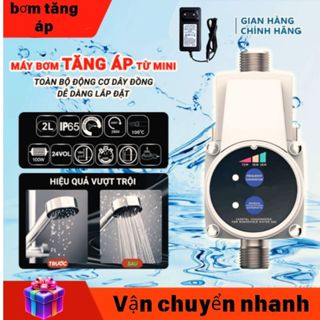 Máy bơm tăng áp cho máy giặt, vòi hoa sen, máy lọc nước, công suất 100W Bơm từ mini cho một thiết bị