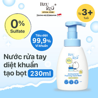   ĐƠN 199K  Nước Rửa Tay Tạo Bọt Kháng Khuẩn BZU BZU Antibacterial Foaming Wash 230ml 
