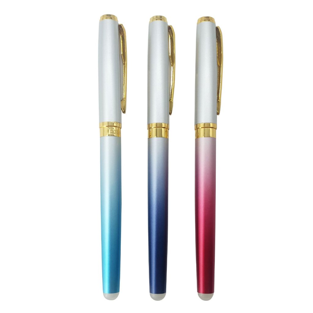 [ERASVN] Bút máy kim tinh ngòi mài, có đầu tẩy Eras E026 (Tặng 01 ngòi, 01 ống mực)