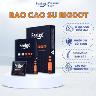 Bao cao su Feelex Bigdot Gai nhiều gel bôi trơn