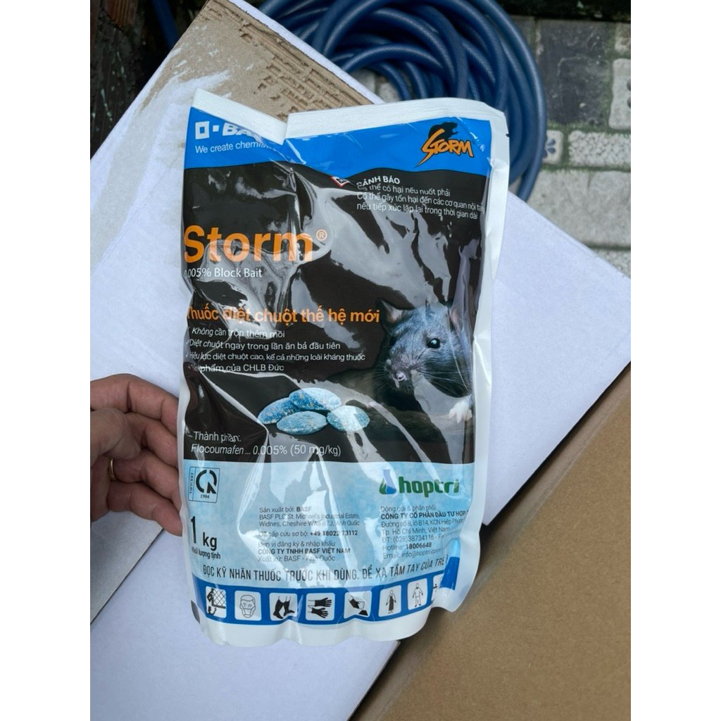 THUỐC DIỆT CHUỘT STORM (1KG)