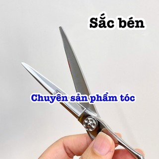 ✅W  Kéo Cắt Tóc Nhật Bản 6.0 Inch Thép S440C Độ Cứng 62HRC Chất Lượng Cao Giá Tốt Kéo Sắc Bén ( W cong trắng )