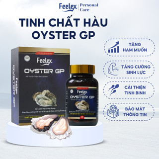 Tinh chất hàu biển Feelex Oyster GP Premium tăng cường sinh lý nam giới hộp 60 viên 