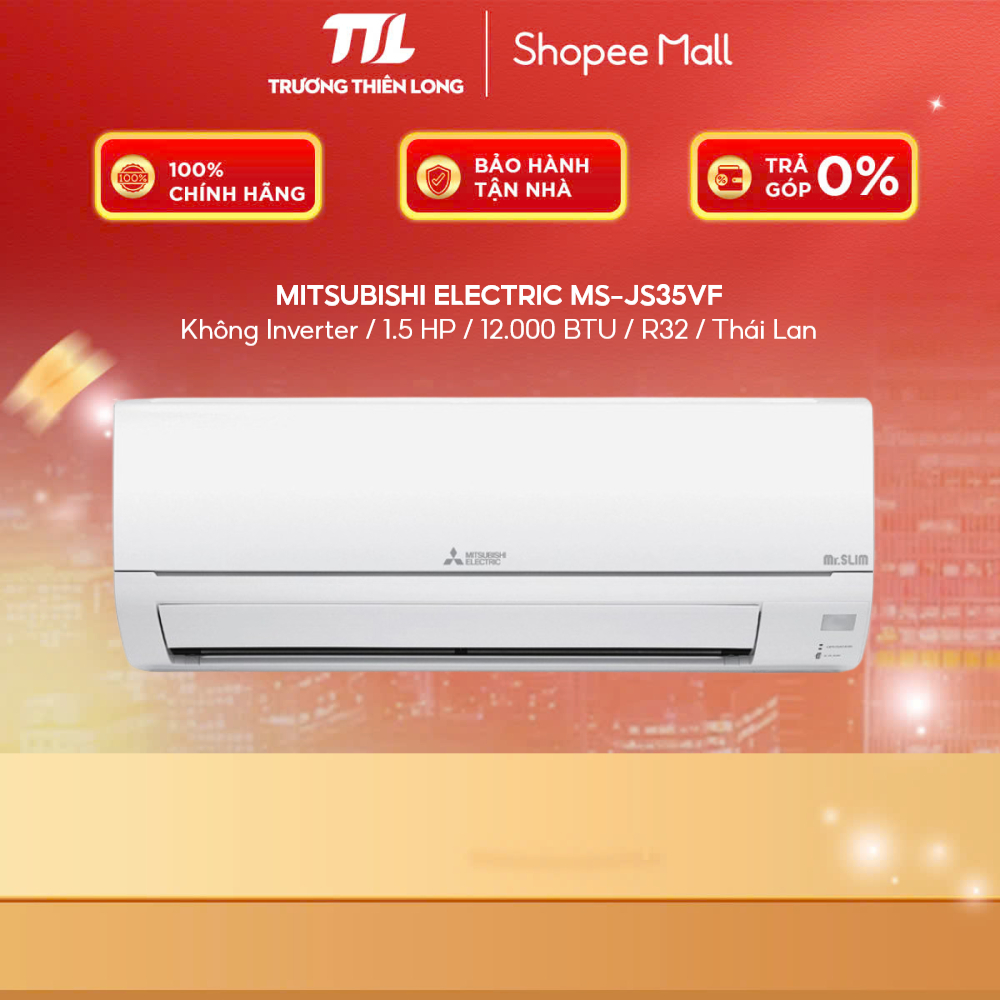 MS-JS35VF - Máy Lạnh Mitsubishi Electric 1.5HP MS/MU-JS35VF [FREESHIP HCM]