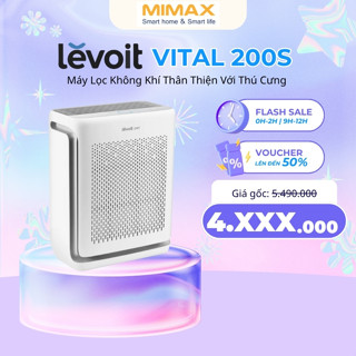 [Hỏa Tốc - HCM] Máy Lọc Không Khí Levoit Vital 200S l Khử Mùi Diệt Khuẩn | Hút Lông Thú Cưng Cực Mạnh