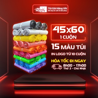 [1 Cuộn] Túi Niêm Phong 45x60 Đóng Balo,Chăn - Giao Hỏa Tốc, Xuất VAT Theo Yêu Cầu - Túi Gói Hàng VN