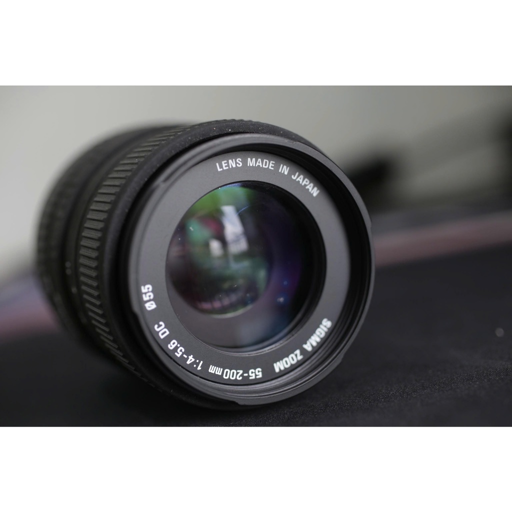 Lens sigma pentak k 55-200mm - lens dành cho máy pentak (Kính đẹp) - Lens máy ảnh