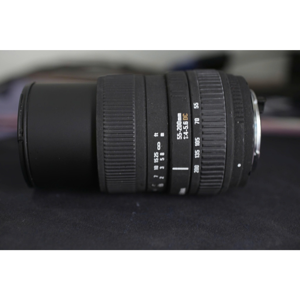 Lens sigma pentak k 55-200mm - lens dành cho máy pentak (Kính đẹp) - Lens máy ảnh