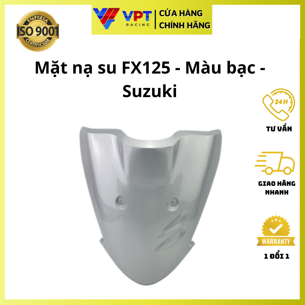 Mặt nạ su FX 125, FX125 bạc chính hãng Suzuki Malaysia 51871