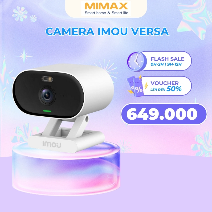 [Hoả Tốc-HCM] Camera Wifi IMOU Versa Trong Nhà Và Ngoài Trời IPC-C22FP-C | Hàng Chính Hãng | Bảo Hàn