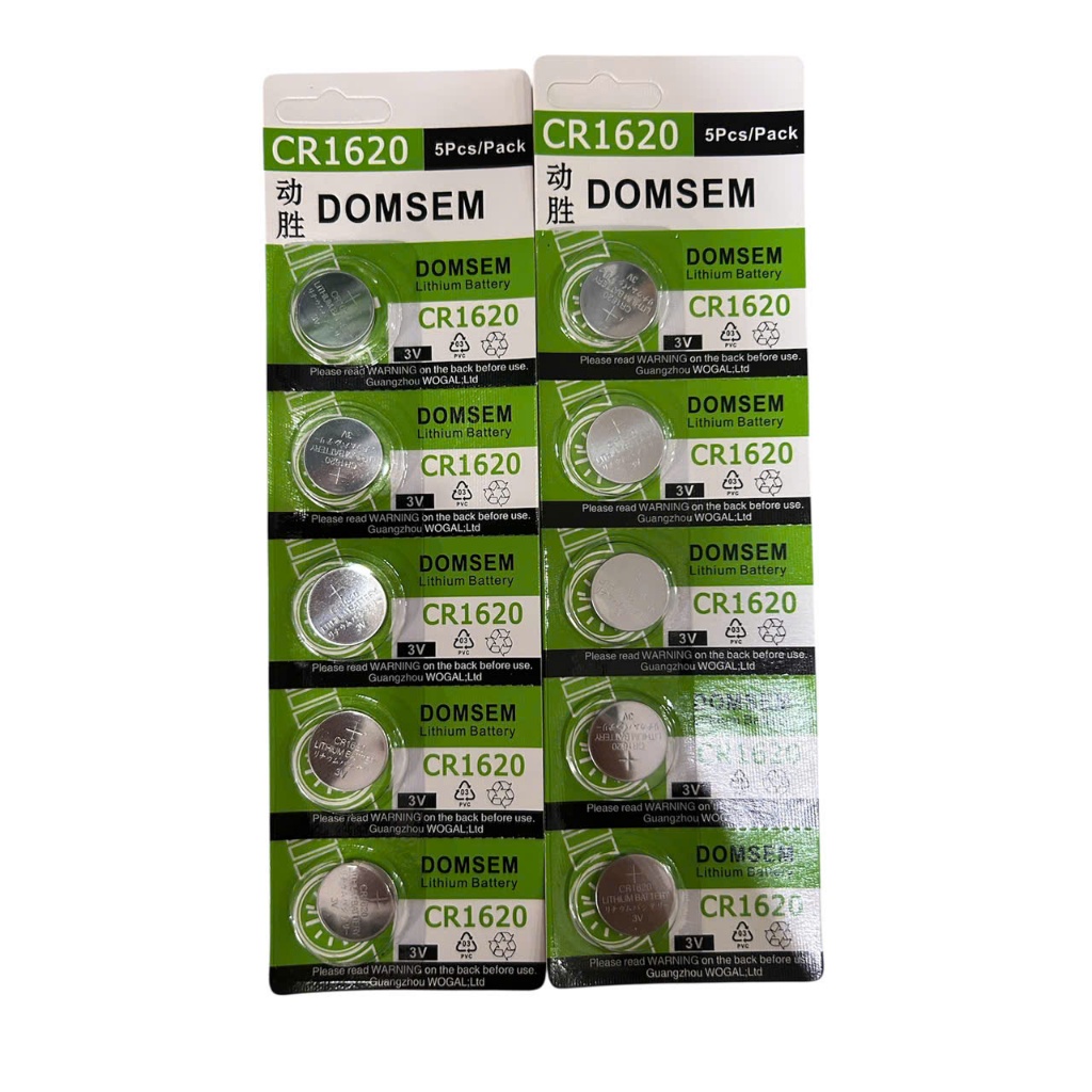 Vỉ 5 viên pin VINNIC CR1620 1620 3V