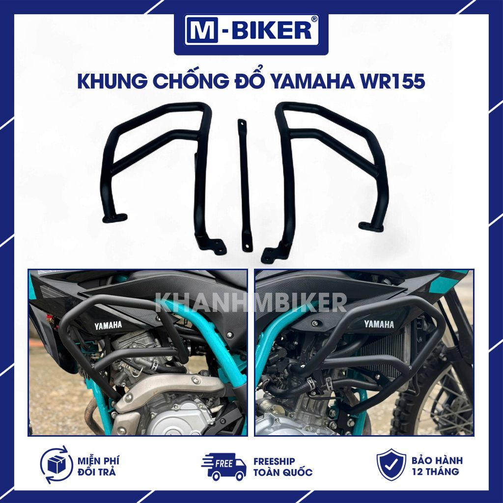 Chống đổ WR155, Khung chống đổ WR155, Chống đổ thân dành cho xe Yamaha WR155