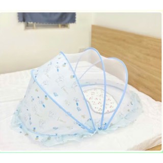 Màn chụp gấp gọn cho bé, mùng chụp cho bé chống muỗi, dùng cho giường và nôi cũi