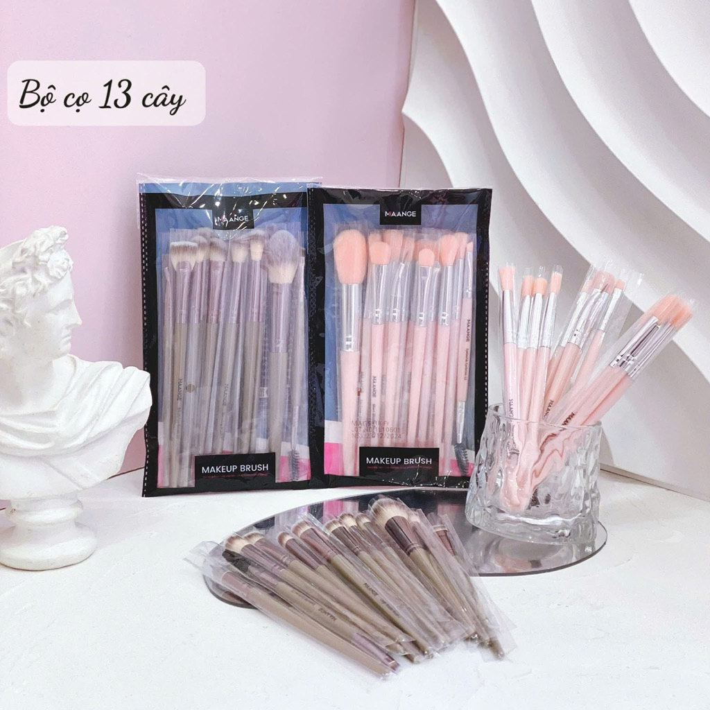 [GIÁ SỈ]  Cọ trang điểm🔸Bộ cọ makeup fix 13 món full box