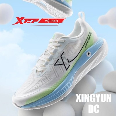 Xtep Xingyun DC Giày Chạy Bộ Đệm Thoáng Khí Sức Sống Đáy Mềm Lông Vũ Năng Động Bọt Dành Cho Nam