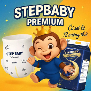  Tã Bỉm StepBaby Premium quần dán đủ size NB S M L XL XXL XXXL - simgphone 