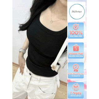 Áo thun cộc tay cổ vuông chất liệu thun tăm ôm body, áo babytee tôn dáng phong cách hàn quốc