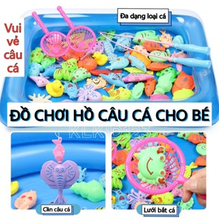  Bộ Đồ Chơi Câu Cá Thông Minh Nam Châm Từ Tính Cho Bé Hồ Câu Cá Vui Vẻ Trong Nhà Ngoài Trời Rèn Luyện Khả Năng Tư Duy 