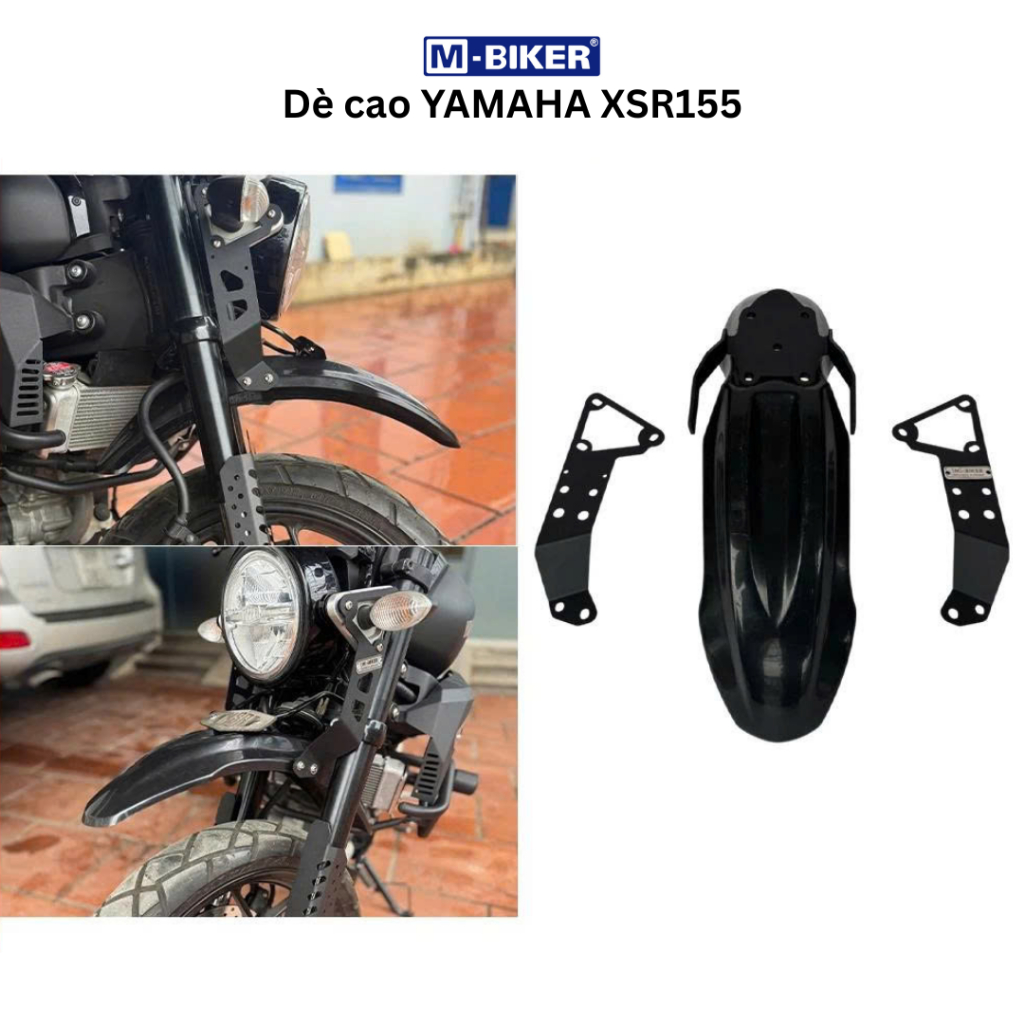 Dè chắn bùn trước XSR 155, Dè cào cào XSR 155, Dè cao dành cho Yamaha XSR 155