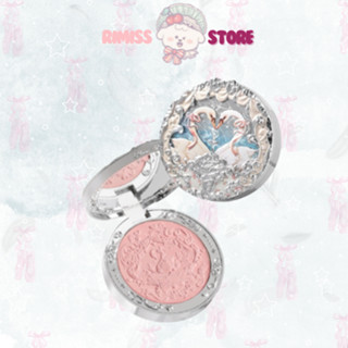   Sẵn - HOẢ TỐC HCM  Phấn má hồng Swan ballet🦢🩷 Flower Knows màu sắc tươi sáng 