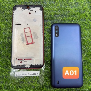 Vỏ thay mới cho các đời máy samsung A01 ( Tặng ngay : Keo dán 3ml )