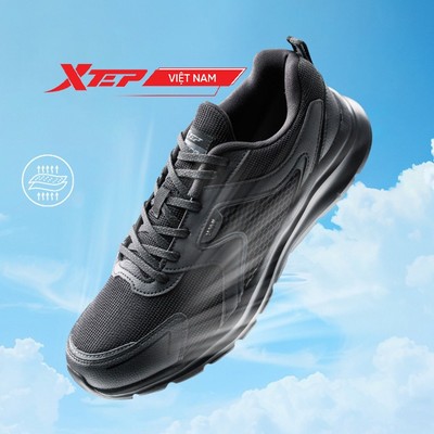 XTEP Giày Chạy Bộ Cơ Bản XTEP Nhẹ Thường Ngày Đệm Thoáng Khí Thoáng Khí Chống Mài Mòn Nam