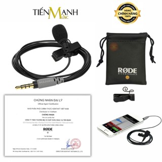   Chính Hãng  Micro Cài Áo Rode SmartLav Plus Cho Điện thoại Thu âm và Livestream Mic SmartLav+ Microphone Smart Lav 