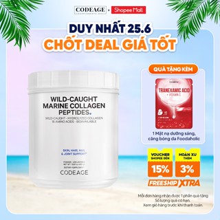 Bột collagen hỗ trợ trẻ hóa da CodeAge Marine Collagen Peptides 450g - Codeage Authorized MH