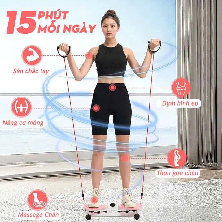 [GIÁ TỐT] BÀN XOAY EO TỰ CÂN BẰNG - ĐĨA XOAY EO