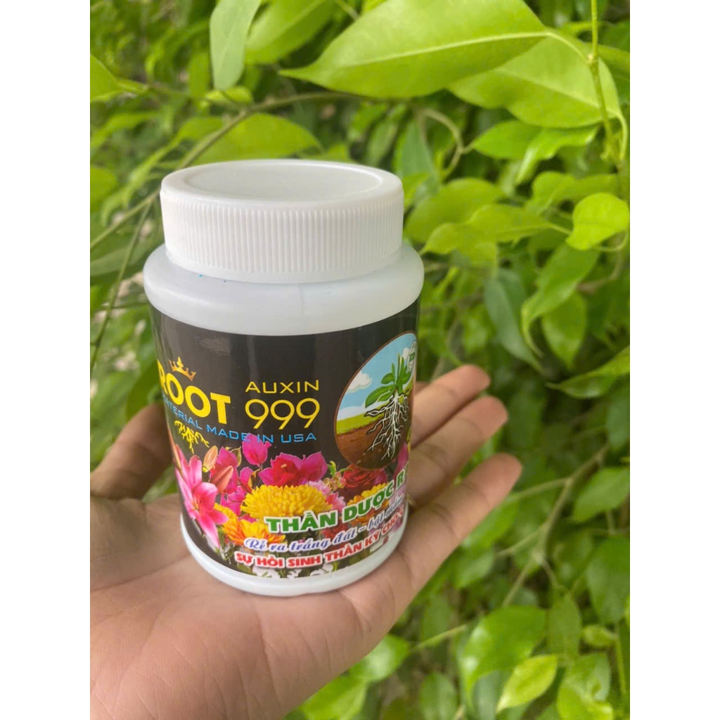 Phân bón  ra rễ cực mạnh N3M & Root 999 100gr kích thích ra rễ cực mạnh dùng cho các loại cây trồng