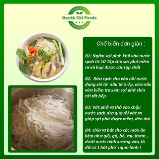 Phở khô Hà Nội / Sợi Phở Dai Ngon (gói 1kg)