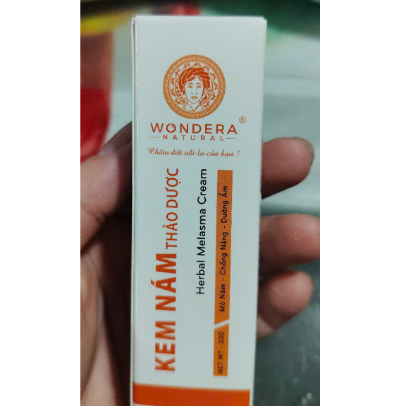 Kem Nám Thảo Dược Wondera ( Đổi bao bì mẫu mới nhưng nguyên liệu kem giống mẫu cũ)