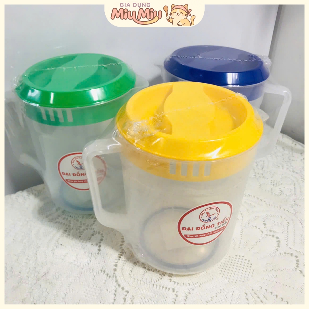 Ca nhựa Đại Đồng Tiến đủ kích cỡ 1-1,5-2 lít, Ca Đựng Nước, Đa Năng