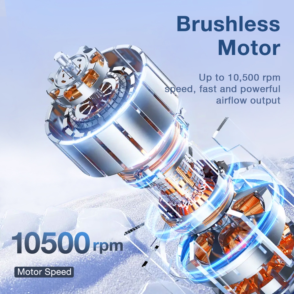 JAMAY Quạt cầm tay mini tích điện	199 tốc độ gió	không ồn	làm mát	Bảo hành 6 tháng	20h sử dụng	type-C	quạt Turbo F8 | BigBuy360 - bigbuy360.vn