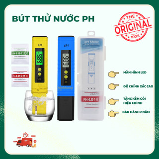 Bút Đo Độ PH - Máy Đo Độ PH Của Nước Cao Cấp Có Màn Hình LED, Đo Nhanh, Chính Xác Hiệu Quả - Bảo Hành 12 Tháng