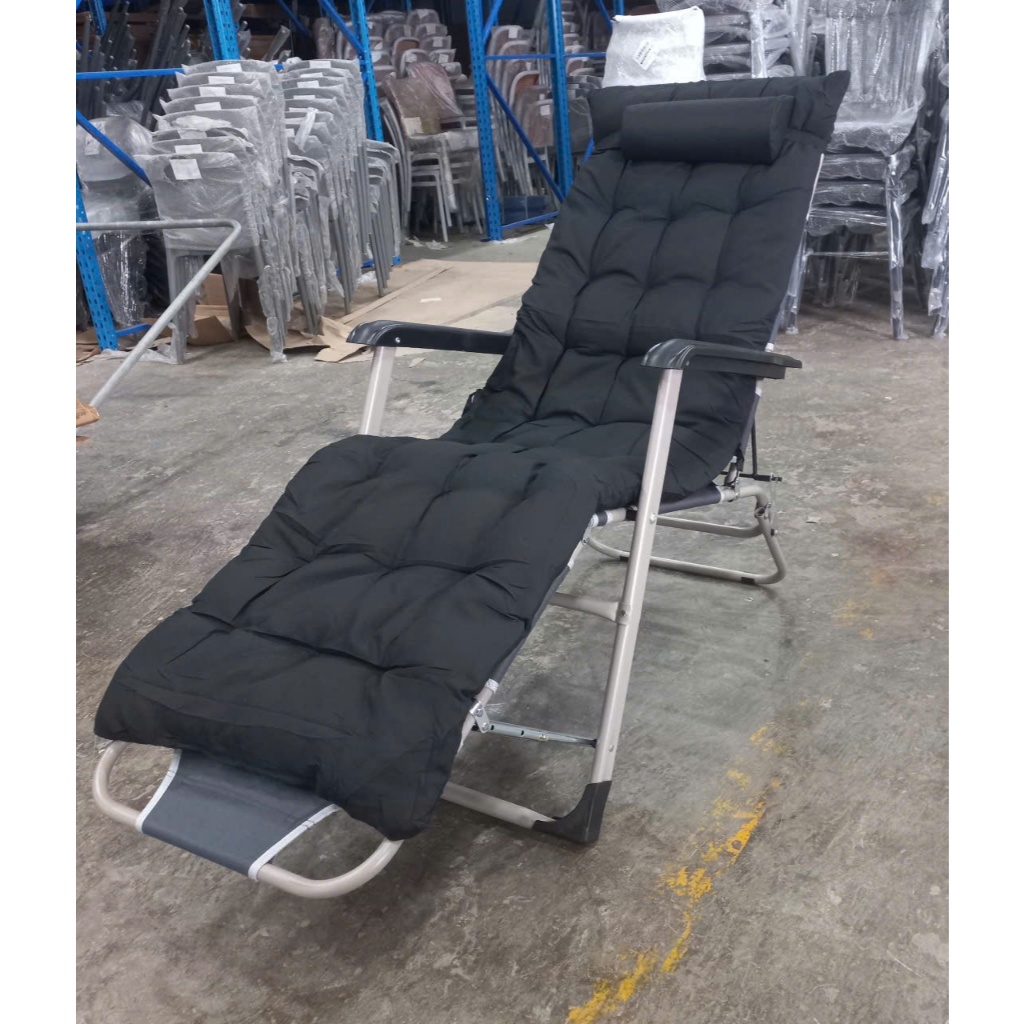 Ghế xếp thư giãn+nệm, ghế xếp du lịch,ghế xếp gọn văn phòng | BigBuy360 - bigbuy360.vn