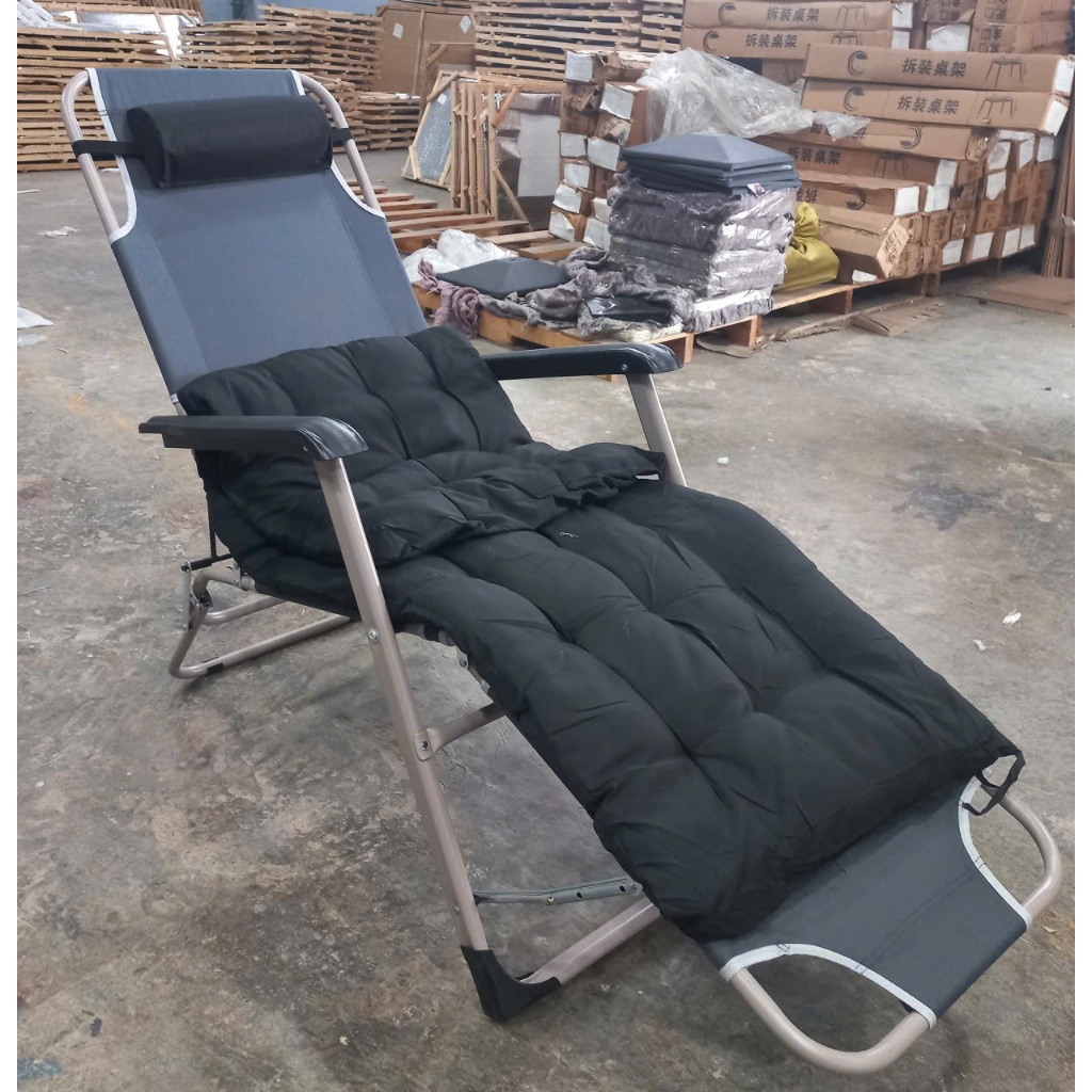 Ghế xếp thư giãn+nệm, ghế xếp du lịch,ghế xếp gọn văn phòng | BigBuy360 - bigbuy360.vn