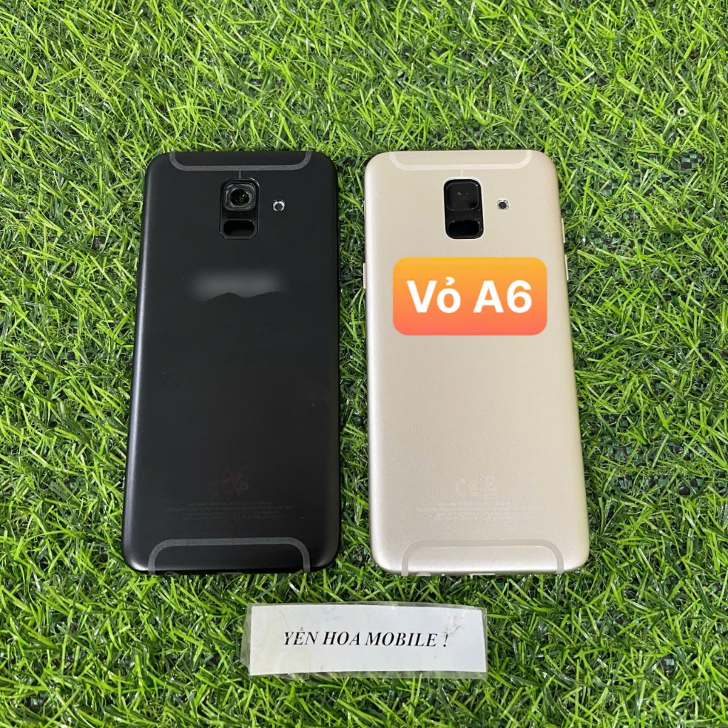 Vỏ thay mới cho các đời máy samsung A600 / A6 2018( Tặng ngay : Keo dán 3ml )