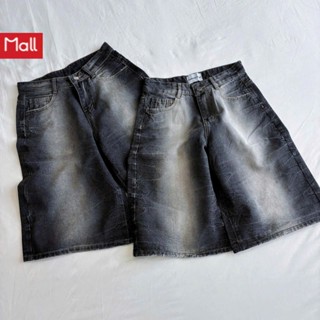 Quần Short Jean Washed Ống Rộng Calem.Club | Unisex Nam Nữ Phong Cách Menswear