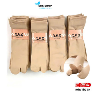 Loại dày- 10 Đôi Tất Nữ Xỏ Ngón Chống Nắng Vải Cotton Dày Dặn Mềm Mịn Cực Êm Chân GVG