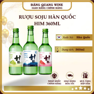 Rượu Soju Hàn Quốc Him vị nguyên bản Classic 360ml