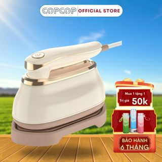 Bàn là hơi nước cầm tay COPCOP bàn ủi hơi nước 2 trong 1 vừa ủi nước và khô gấp gọn du lịch tiện lợi